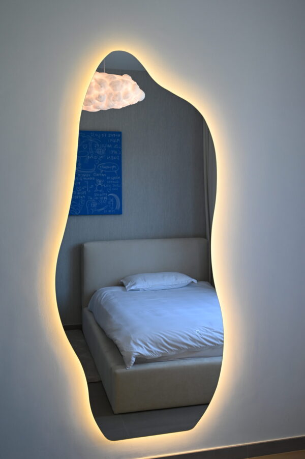 Alex Curved Mirror with LED