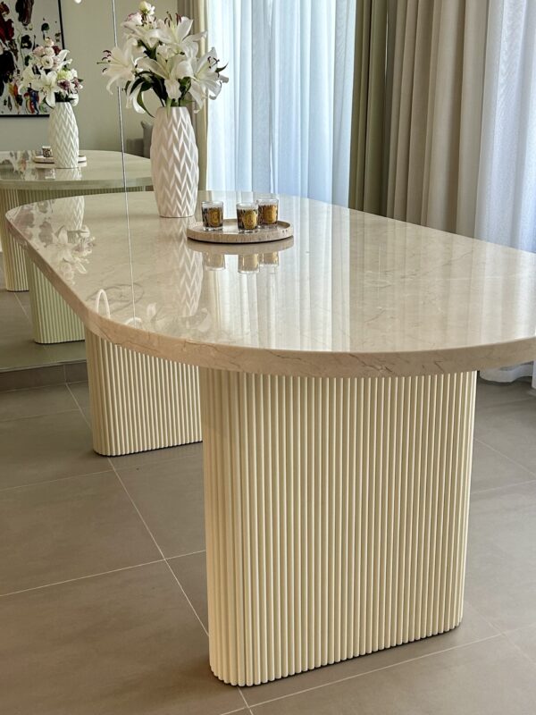 Massimo Marble Dining Table - Image 6